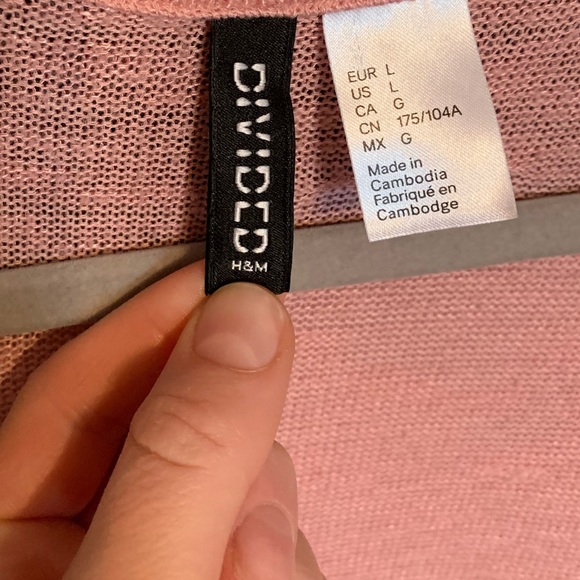 H&M : Lightweight pink cardigan - Picture 2 of 2
